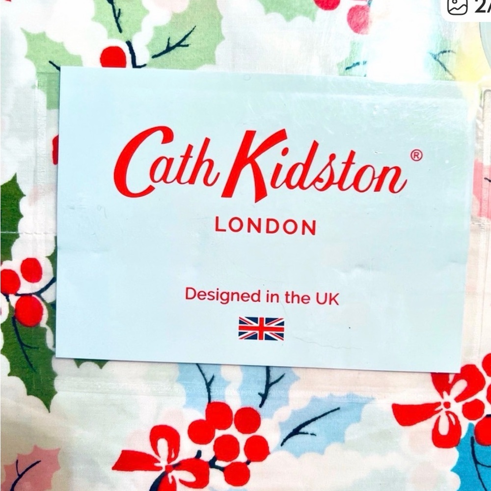 Cath Kidston “Christmas Holly” Multi Full Size Sheet Set